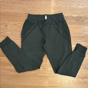 S small Dark Green Jogger Pants olive Hanna Andersson women